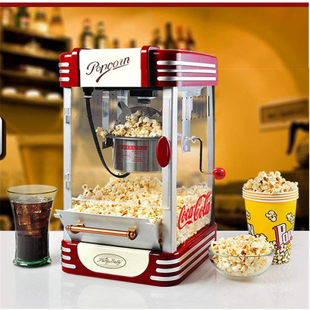 ポップコーンマシン　POPCORN ホームパーティでも大活躍 Amazon｜市販のポップコーンマシン、アンティークカウンタートップ